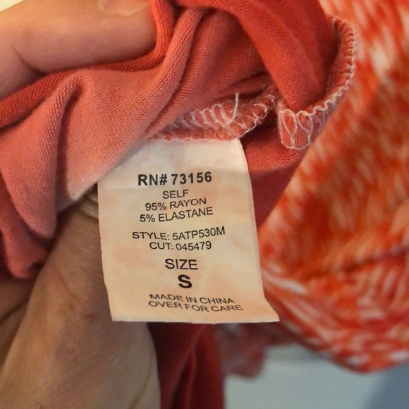 Athleta orange/white dress - Picture 6 of 8